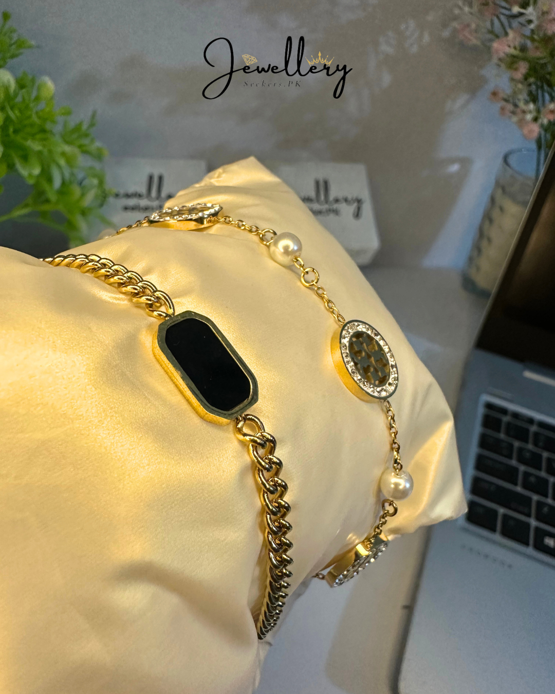 Black Stone & Tory bracelet Deal