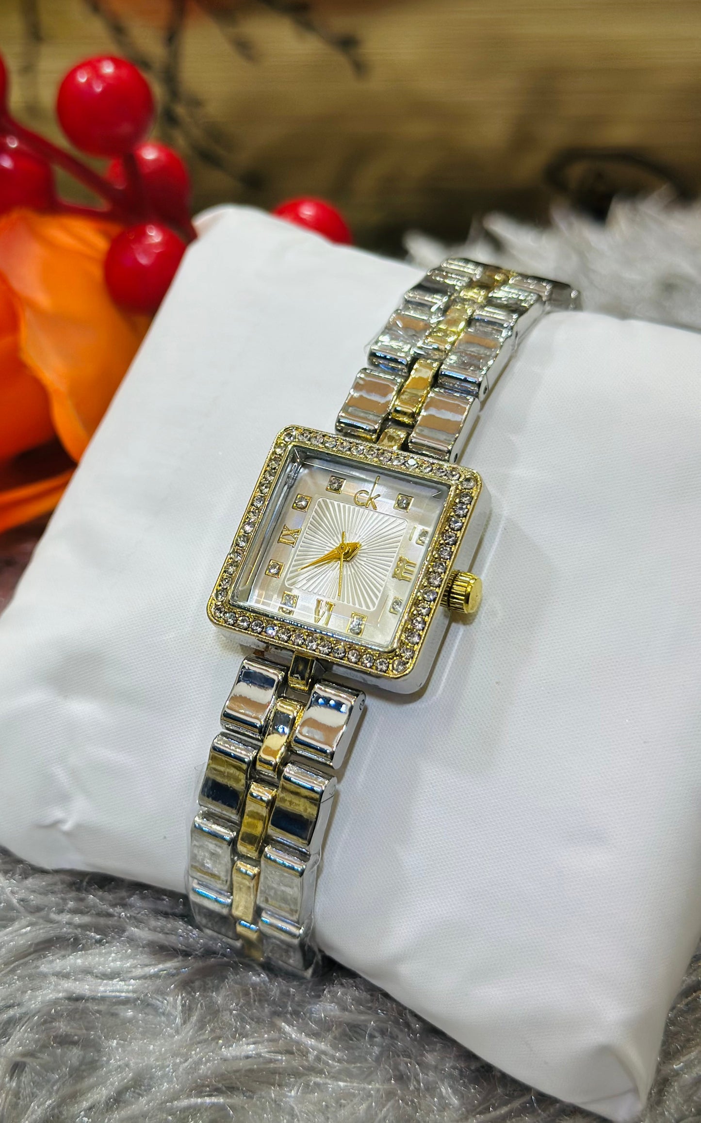 Cartier Squared Women Watch (White Dial)