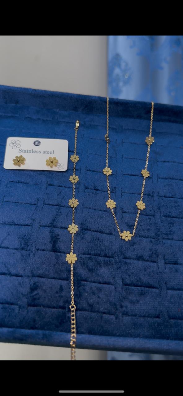 Stainless Steel Flower Set