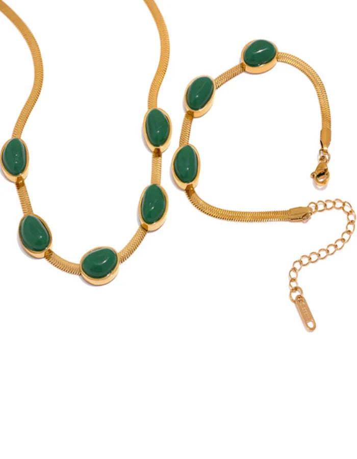 Agate Stainless Steel Set