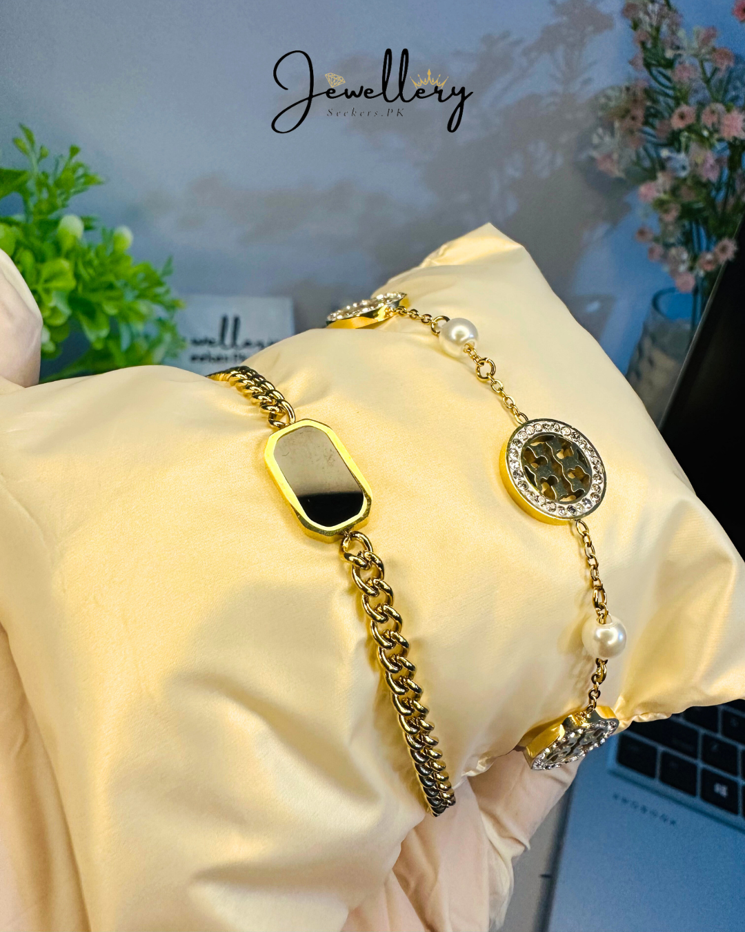 Black Stone & Tory bracelet Deal