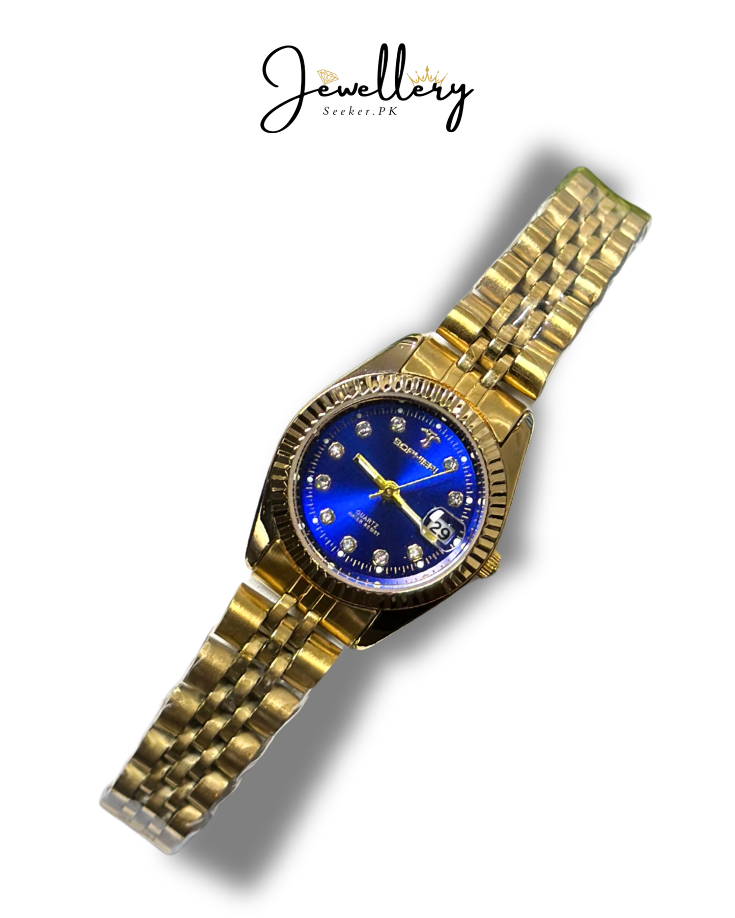 Rolex Premium Golden (Blue Dial)