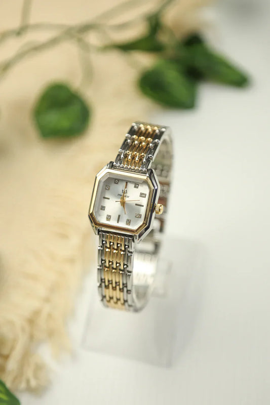 Cartier Mini Squared Women Watch (Two-Tone)