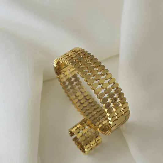 Shein Bangle & Ring Set (Adjustable Ring)