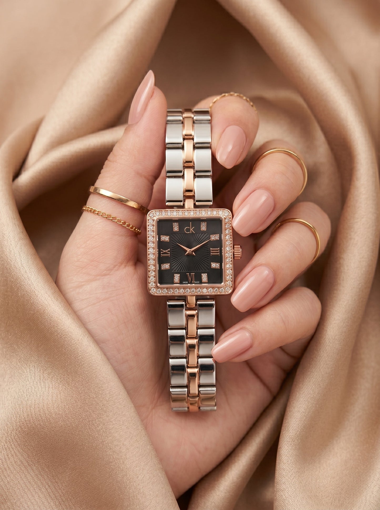CK Squared Women Watch (Two-Tone)
