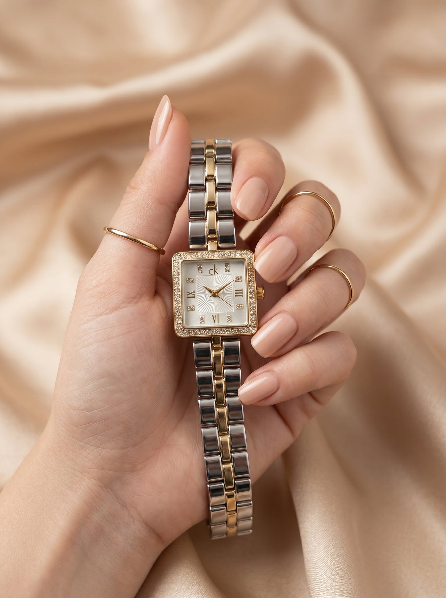 Cartier Squared Women Watch (White Dial)