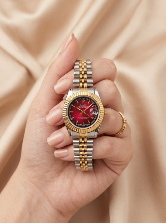 Rolex Premium Two-Tone (Reddish Dial)