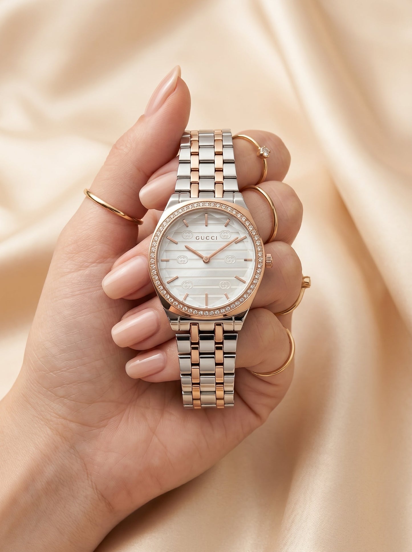 Gucci Duotone Radiance Women Watch