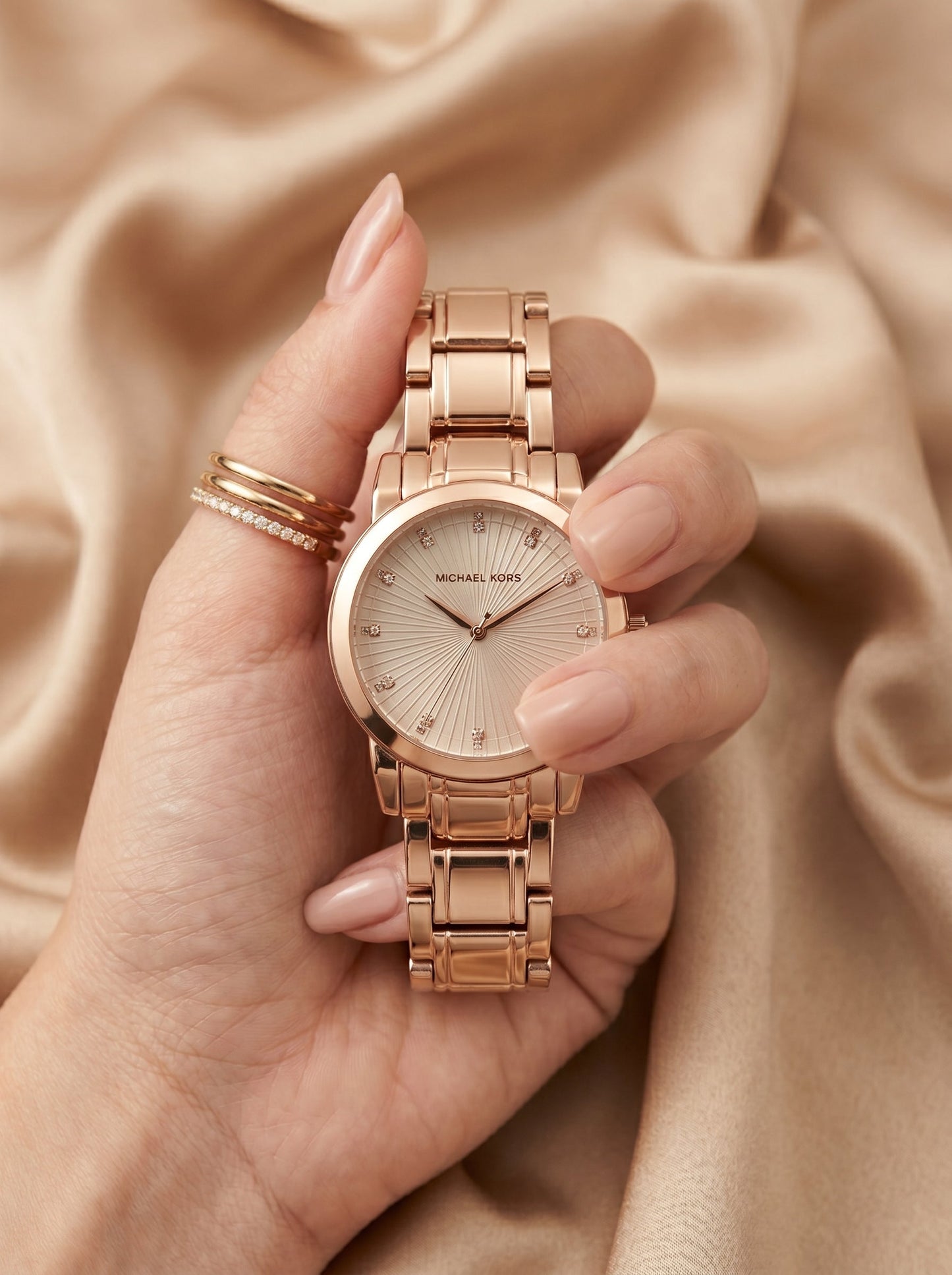 Michael Kors Rose Women Watch