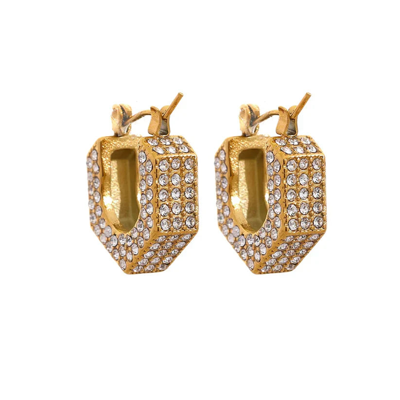 U Geometric Chunky Hoops
