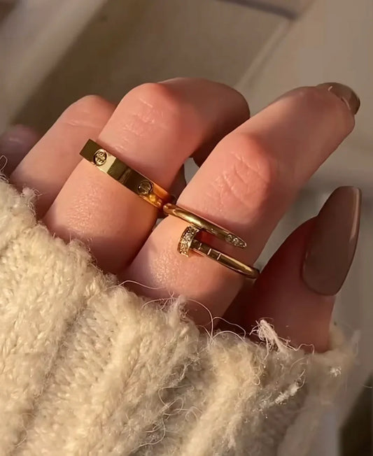 Nail & Cartier Ring