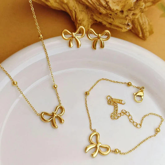 Bow Stainless Steel Set