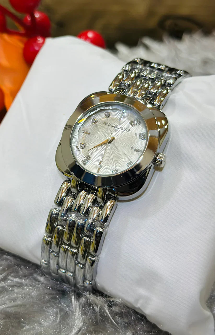 Michael Kors Emerald Women Watch (White Dial)