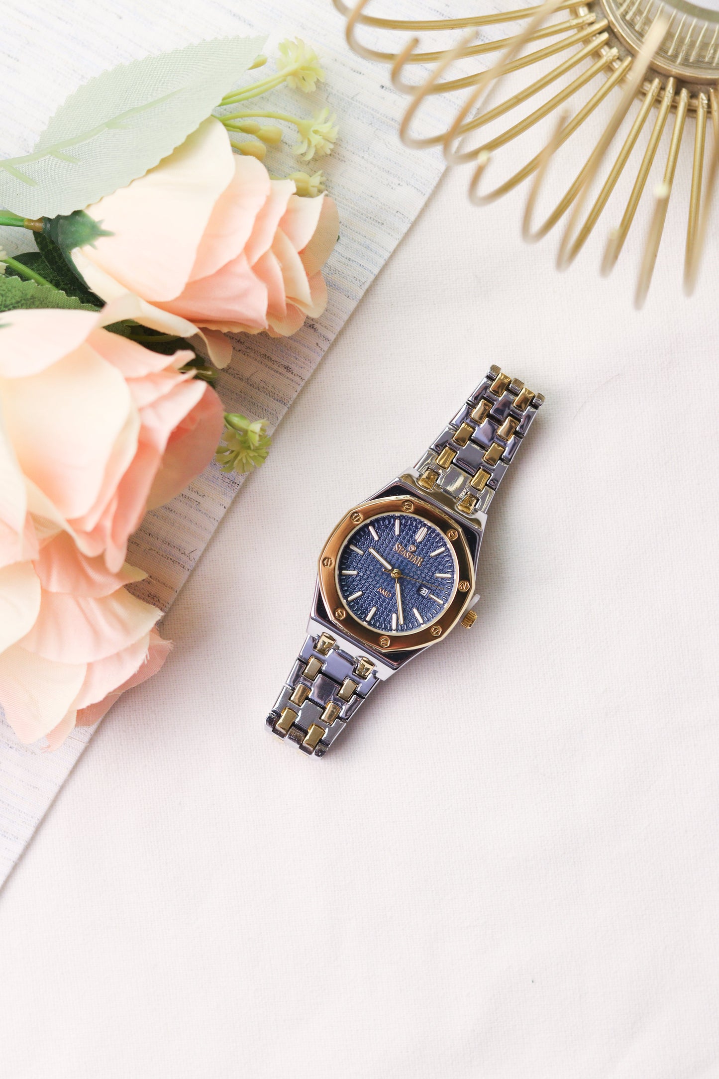 Seastar Premium Women Watch (Blue Dial)