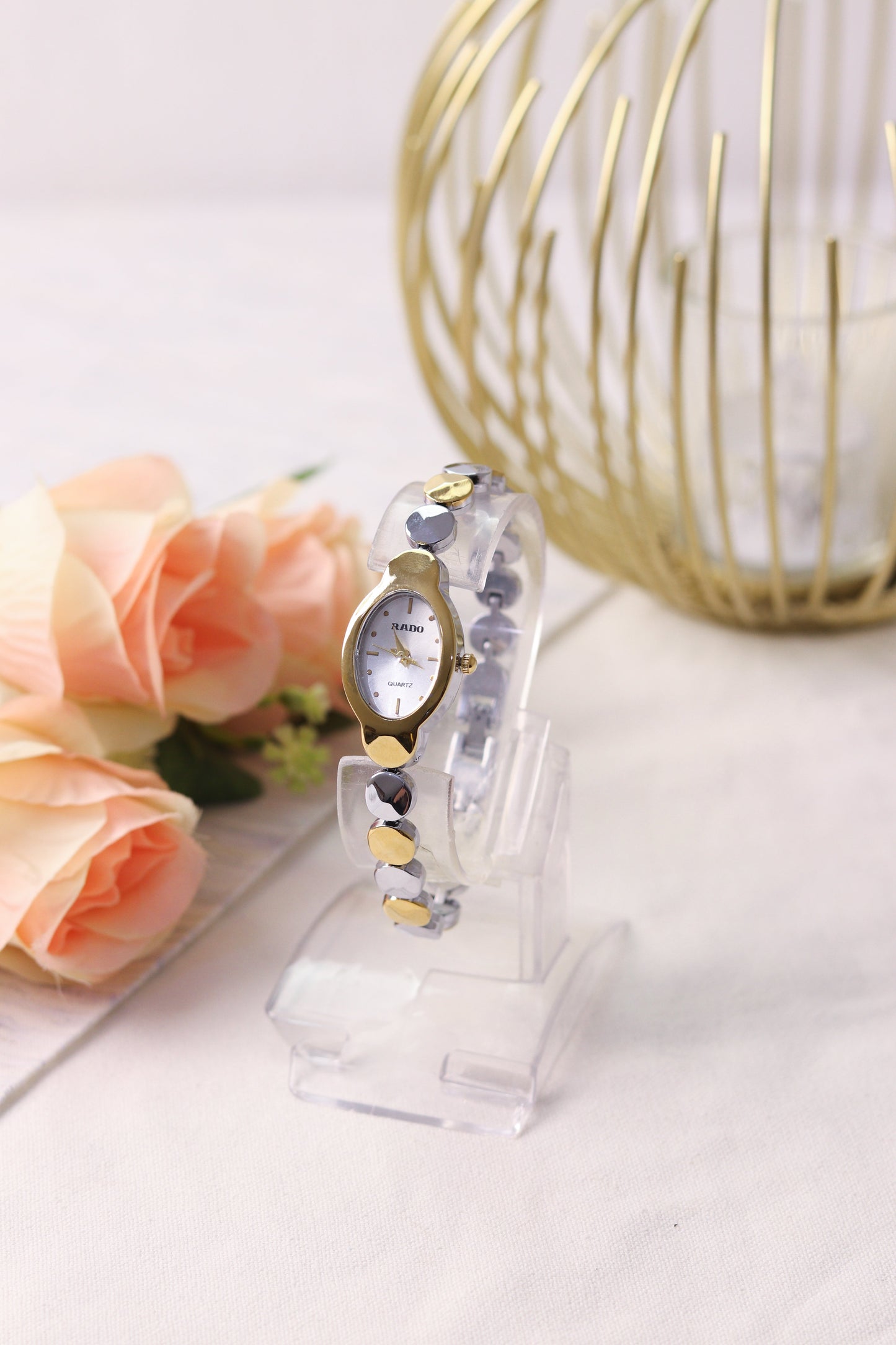 Mini Rado Classic Two Tone Women Watch