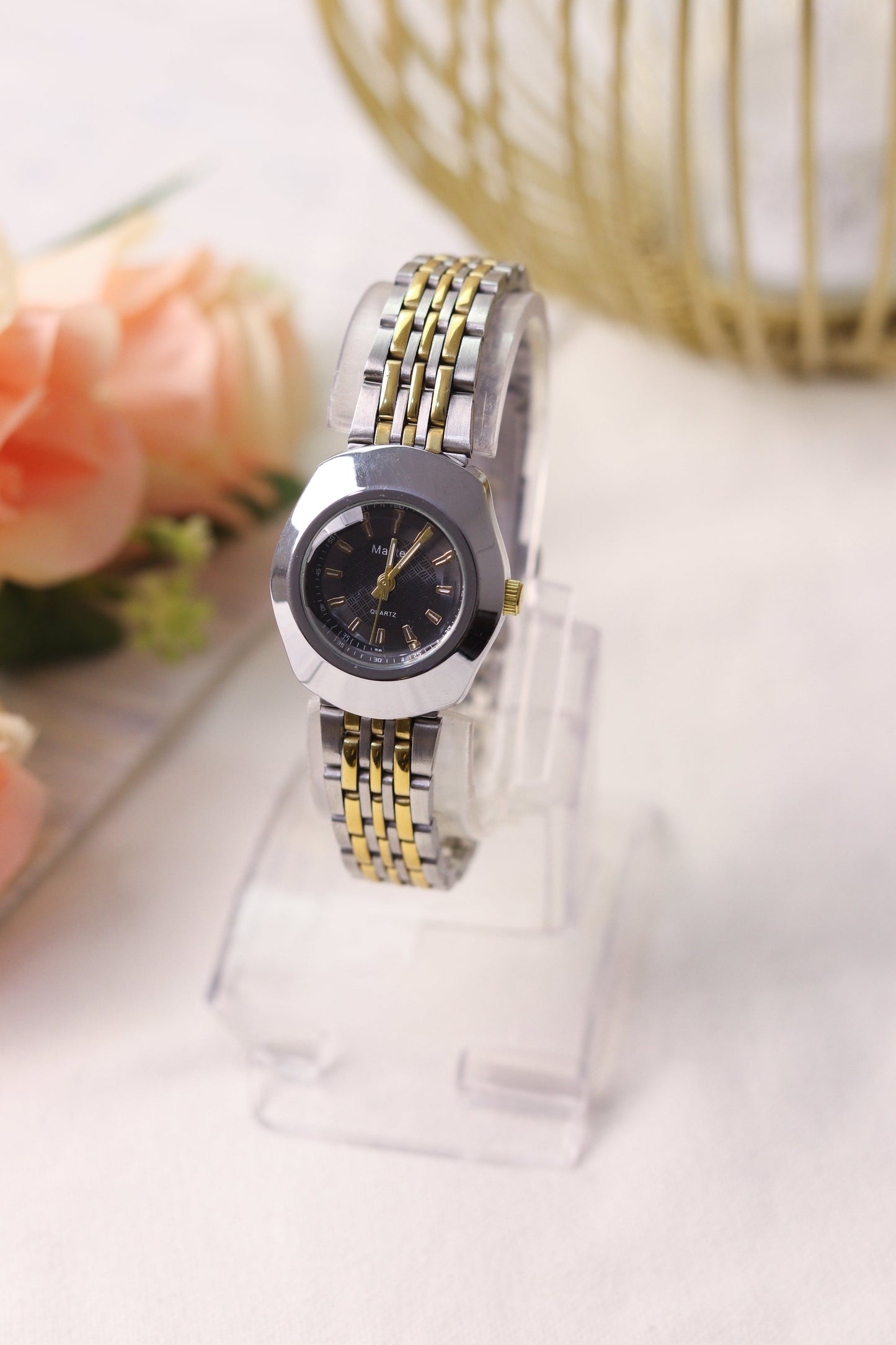 Master Mini Two-Tone (Black Dial)