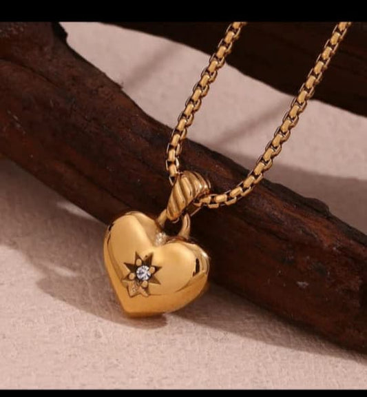 Diamond Heart Necklace