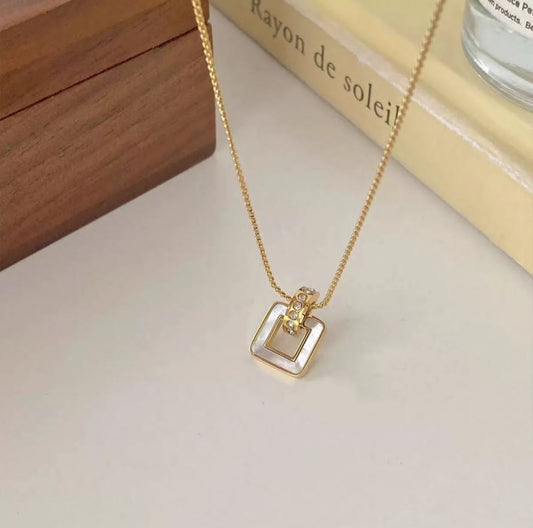 Square Box Necklace