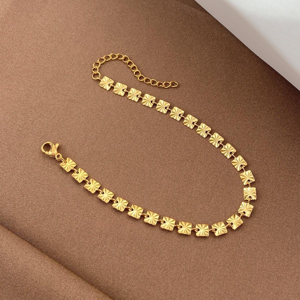 Rania Spark Stainless Steel Anklet