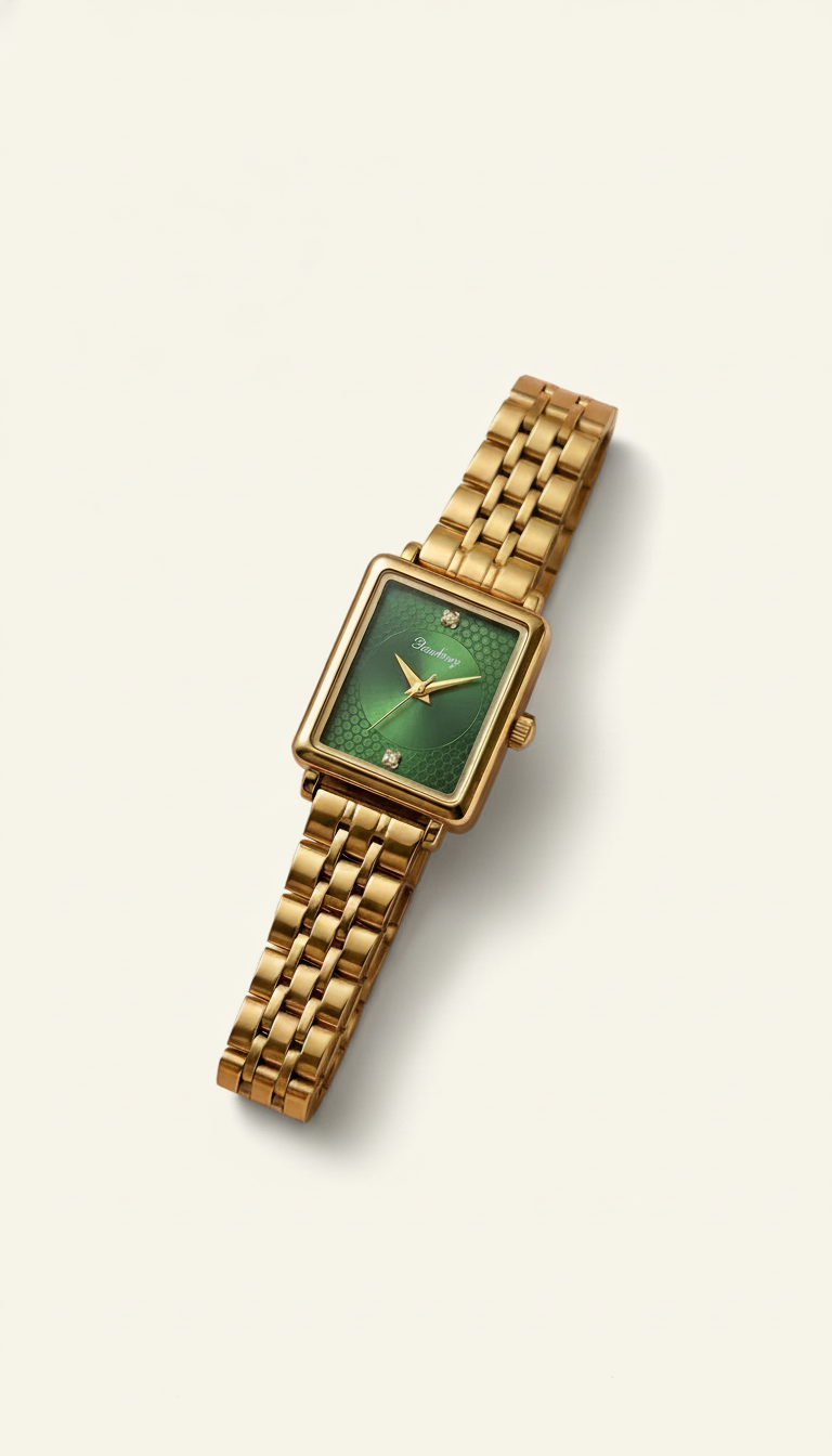 Petite Emerald Link Women Watch