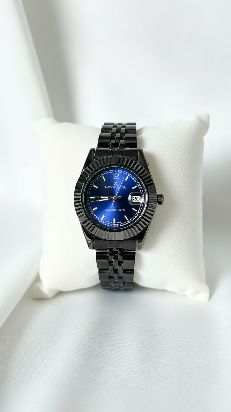 Rolex Premium Black (Blue Dial)
