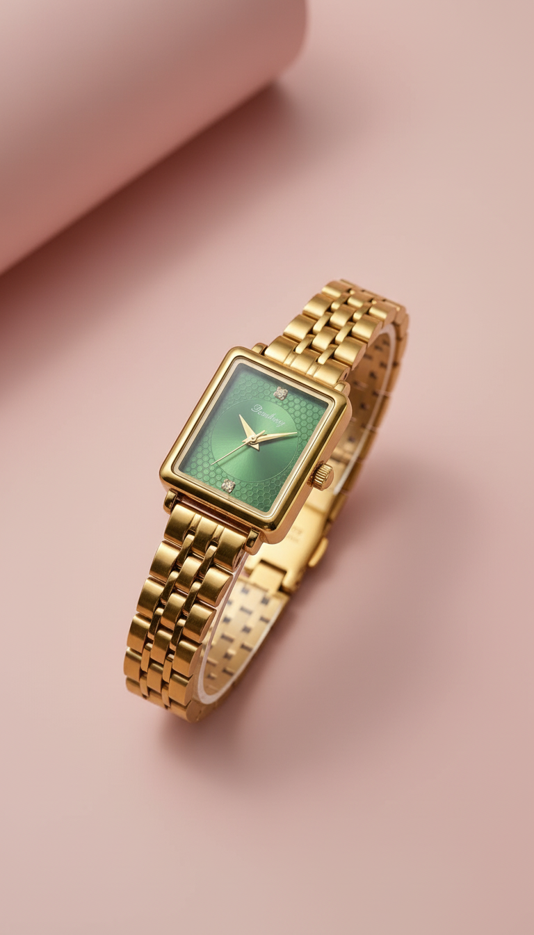 Petite Emerald Link Women Watch